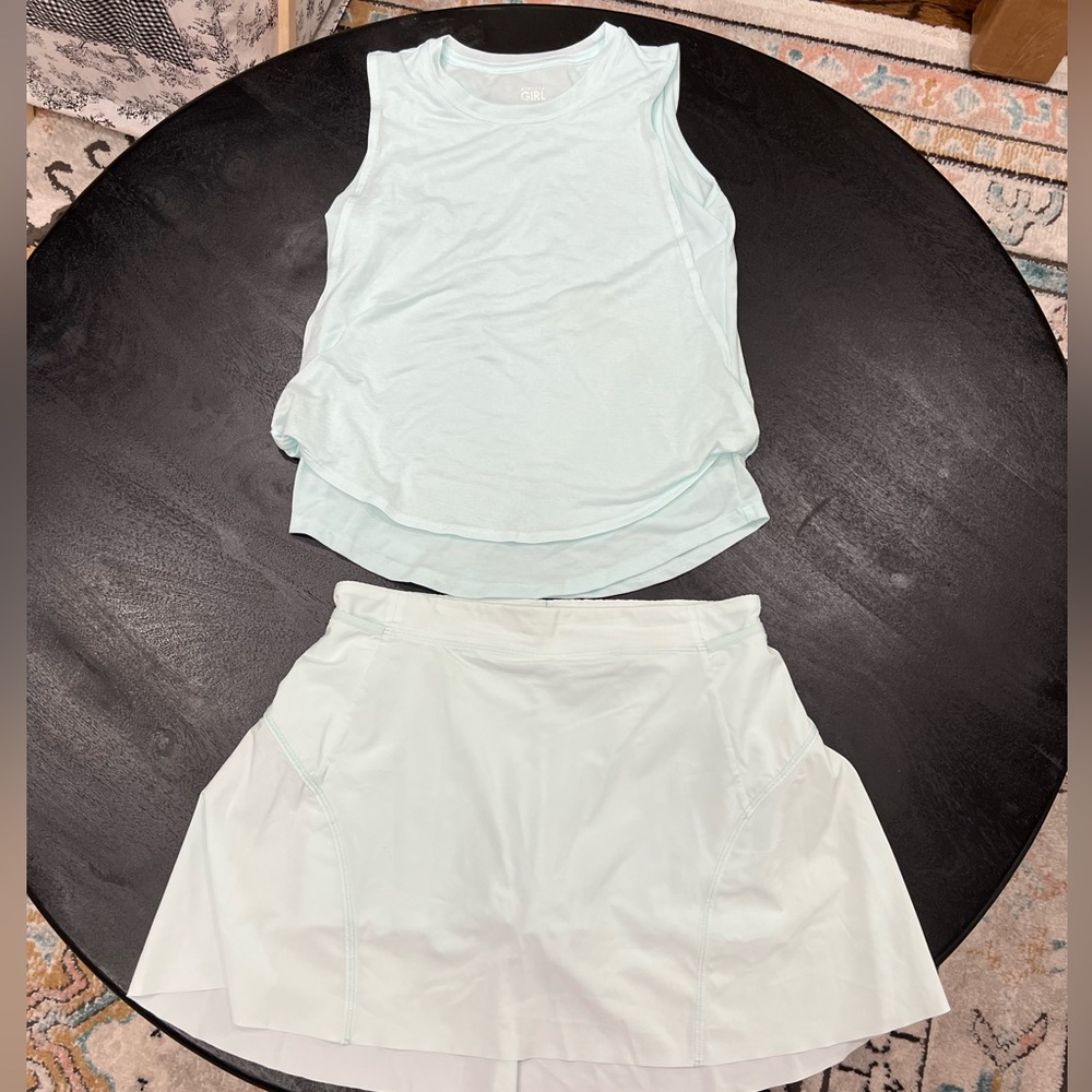 🎾🩵Athleta Girl🩵🎾Teal Matching Set